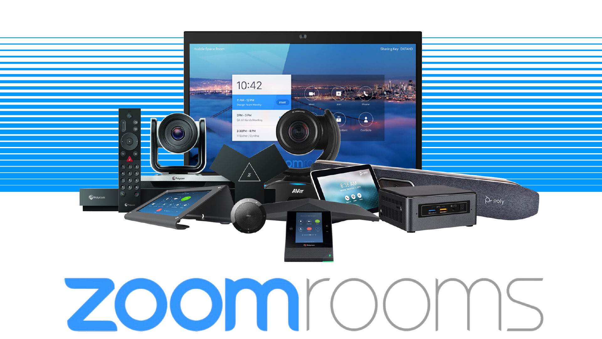 حزمة أدوات Zoom Rooms منصة مزُن