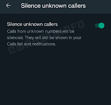 ميزة جديدة تتيح للمستخدمين من كتم المكالمات الواردة المزعجة