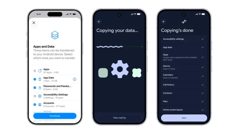 أعلنت جوجل Google عن تحديثات جديدة في أندرويد Android لتسهيل مشاركة الملفات ونقل البيانات بين أندرويد وآيفون عبر تكامل Quick Share وAirDrop، مع تحسينات في الأمان وتجربة المستخدم، ودعم أوسع للأجهزة.
