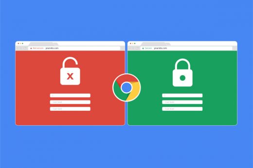 جوجل كروم تصنف المواقع غير المستخدمة لبروتوكول HTTPs بأنها “غير آمنة”
